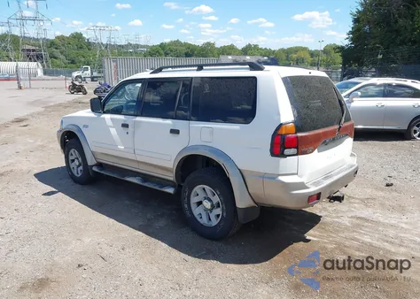 2003 Mitsubishi Montero Sport Xls из США, поврежденный, VIN JA4LS31R13J021227